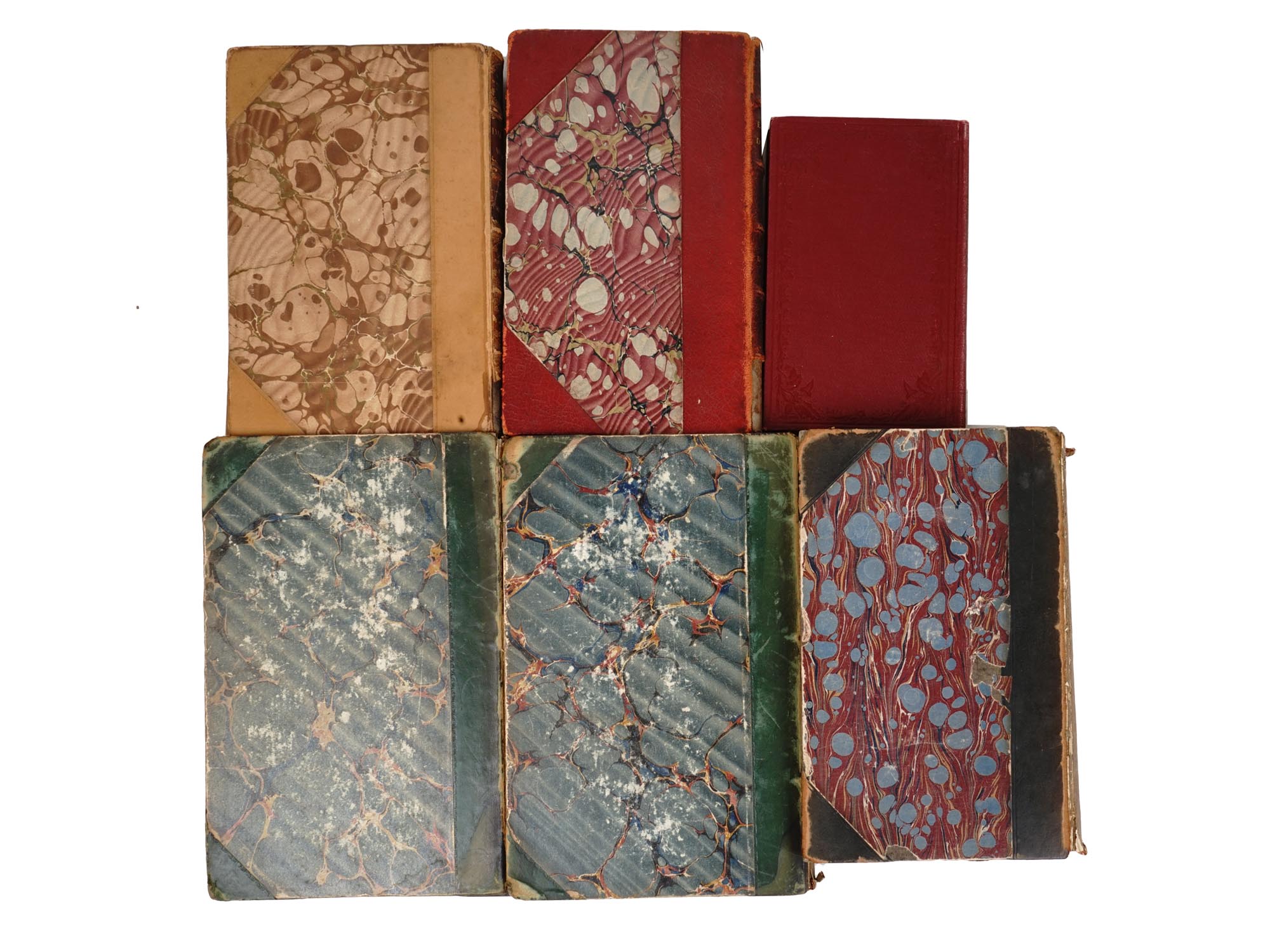 ANTIQUE CHARLES DICKENS BOOK EDITIONS PIC-1
